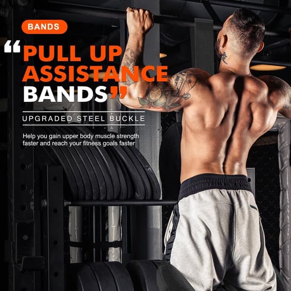 INF Pull up band / Training band pull ups - Pull up hjelpemiddel for styrketreningskondisjon