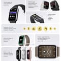 Miniatyrbild 2 av 3: Ansluten klocka - XIAOMI - Smart Band 9 Pro - Sömnspårning - Puls - Integrerad GPS