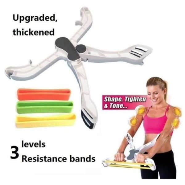LCC® vadderade armstöd - Wonder Arms - Fitnesstillbehör för att stärka armarna - Vit