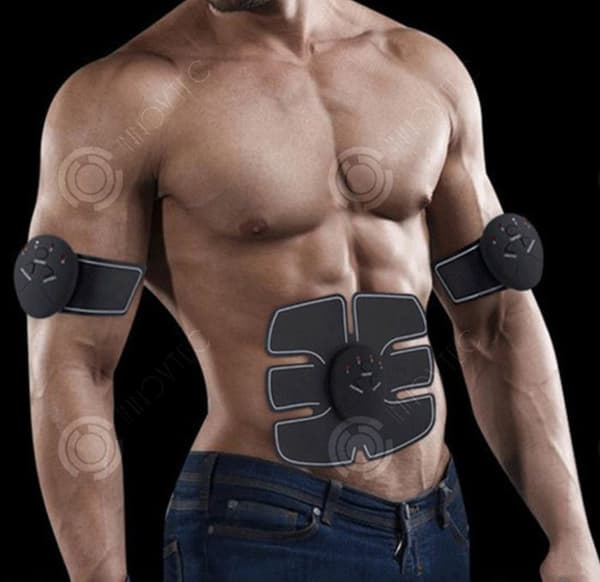 Elektrisk Stimulator - INN - 8 Delars Träningskit - Uppladdningsbar - 10 Intensitetsnivåer - Fitness