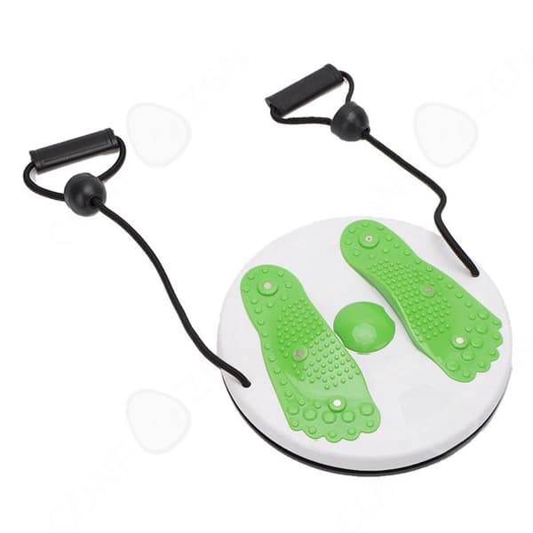 C Twist Disc midjeskulptör med dragrep Balansbräda Wobble Balance Board Wriggling Plate för övningar