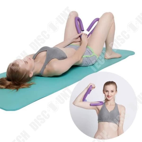 TD® PVC-träningsapparat Hemsport Fitness gymutrustning - Modell: LILA