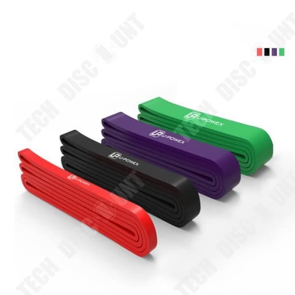 TD® Fitness Accessories - Bodybuilding,Yuga Latex Yoga Belt Yoga Utrustning, Styrka, Yoga Tillbehör, - Lila typ