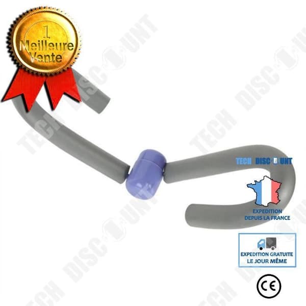 TD® PVC Lårtränare Hemgym Sport Lår Master Ben Muskel Arm Bröstta - Modell: Grå