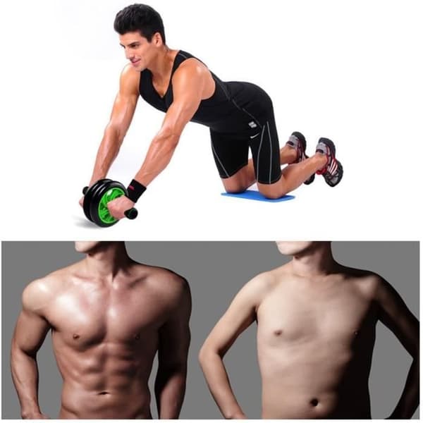 Maghjul - Yokata - AB Roller - Matta ingår - Fitness - Kompakt och lätt