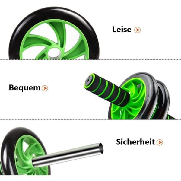 Maghjul - Yokata - AB Roller - Matta ingår - Fitness - Kompakt och lätt