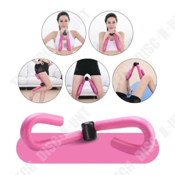 TD® Lår Styrketräning Maskin Gymutrustning Hem Sport Fitness Ben M - Modell: rosa