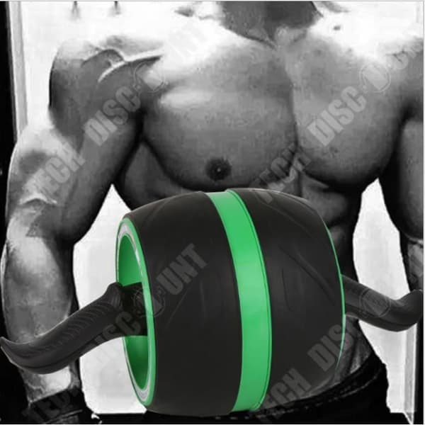TD® Abdominal Exerciser - för sport hemma (röd + svart) - REN