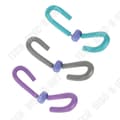 Miniatyrbild 2 av 4: TD® PVC träningsapparat Hemsport Fitness Gymutrustning för - Modell: Grå -