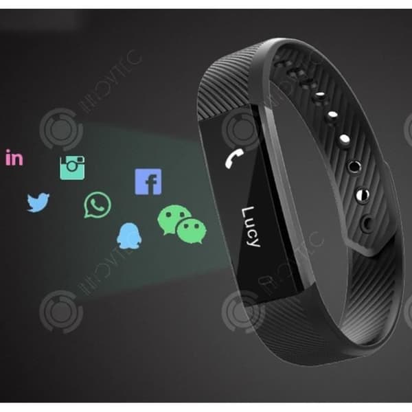 INN sport smart vattentätt pulstest, stegräknare, sömnhälsa och stillasittande övervakning presentarmband