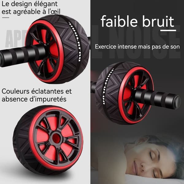 TD® Abdominal Wheel for Abs Utveckla magmuskler Praktiska och utsökta övningar Träningsutrustning Solid och motståndskraftig