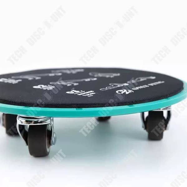 TD® Universal Roller Maghjul Magmuskelplatta Fyrhjulig träningsbukmuskel skateboard
