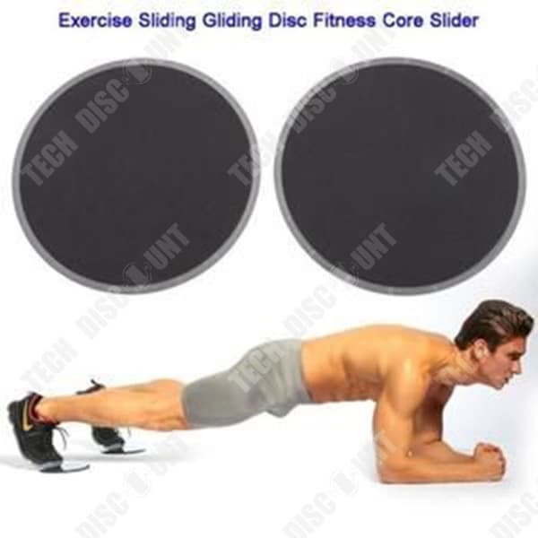 TD® glidskiva magmuskelträning gliddyna fitness träning mage, skinkor, ben, träning