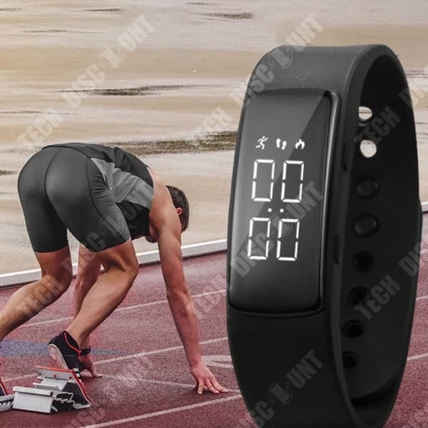 TD® Smart Armband 30M Vattentät Känslig Sensor Sömnövervakning Justerbart band Lång batteritid