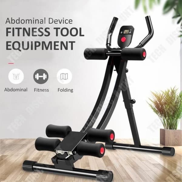 TD® Home Abdominal Abdominal Machine Abdominal Abs Träningsmaskin Fitness Hemma Midja Kropp