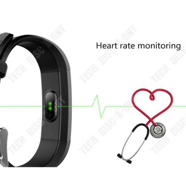 TD® smart armband 0,86 tum Fjärrkontroll för att ta bilder Sömnövervakning
