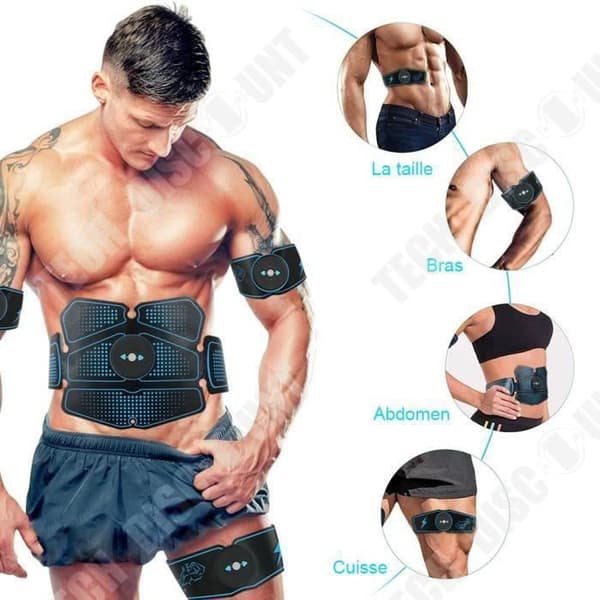 TD® Abdominal Fitness-bälte, Magmuskeltränare, Muskeltränare, Massagestick