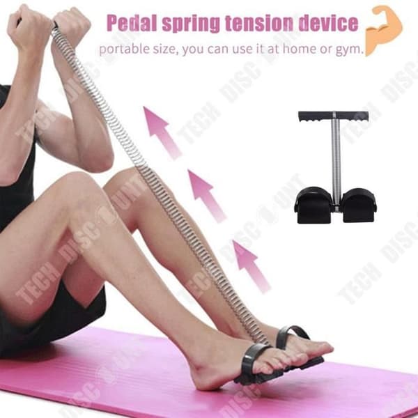 TD® pedalavdragare hem fitness män och kvinnor mage smal buken sit-ups hjälppedal avdragare