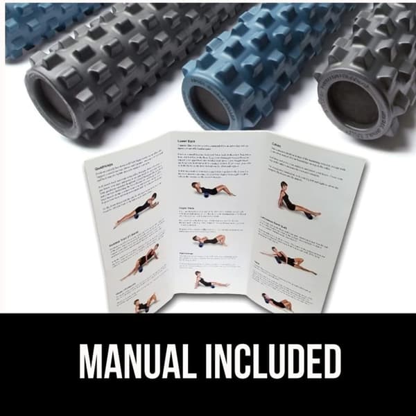 Muskel Foam Roller, Extra Fast Textur, Kompakt Storlek, Hållbart Material