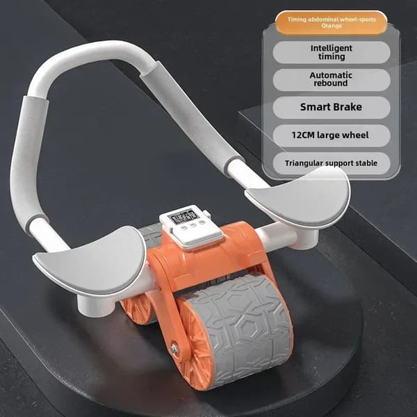 AB Roller Wheel, Smart Brake, 12CM Stort Hjul,Orange-timing