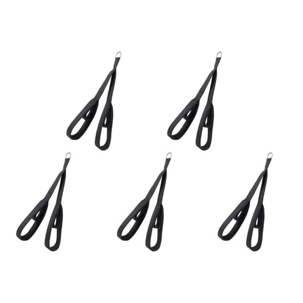 Fitness Arm Strength Rope, Tricep Exercise Rope, Long Triceps Strap,5PCS-a