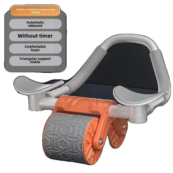 AB Rollerhjul, Dobbeltformål Design, Automatisk Tilbagefjedringsfunktion,Orange-ingen timing