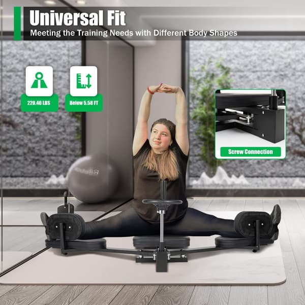 Hästräckertränare, 180° Flexibilitet, Hög Belastningskapacitet, Ergonomisk Design
