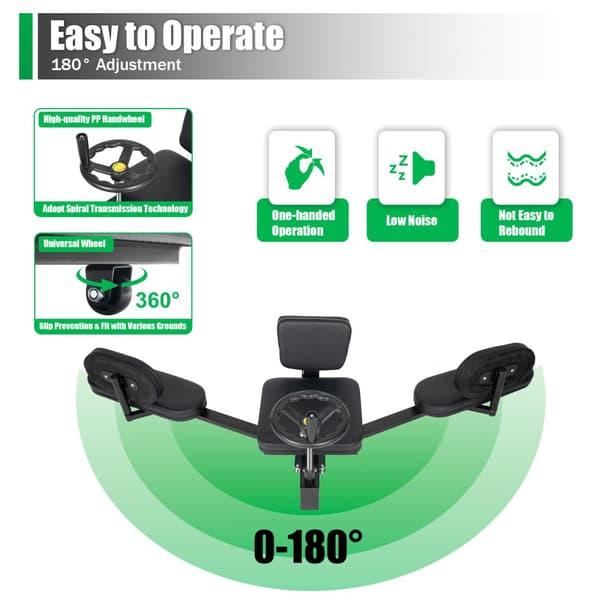 Hästräckertränare, 180° Flexibilitet, Hög Belastningskapacitet, Ergonomisk Design