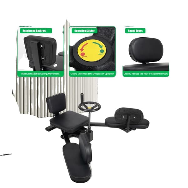 Hästräckertränare, 180° Flexibilitet, Hög Belastningskapacitet, Ergonomisk Design