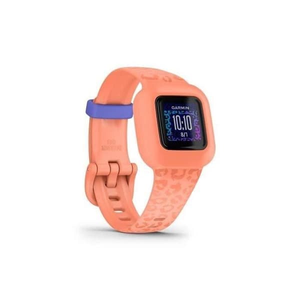 GARMIN - VIVOFIT JR3 Kids Activity Tracker - Leopard Peach