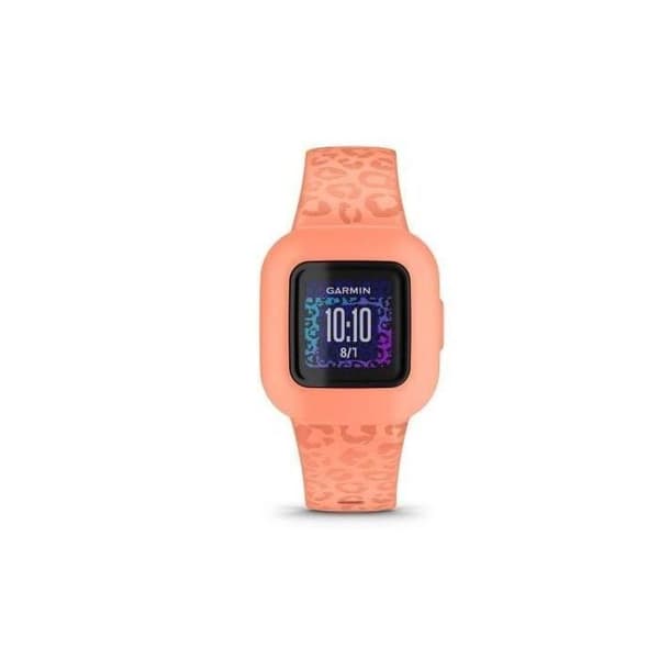 GARMIN - VIVOFIT JR3 Kids Activity Tracker - Leopard Peach