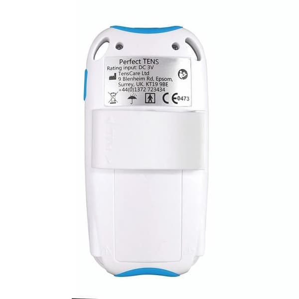 TensCare TENS-elektrostimulator med 2 kanaler med kliniskt testade program - K-PERFECT-DE
