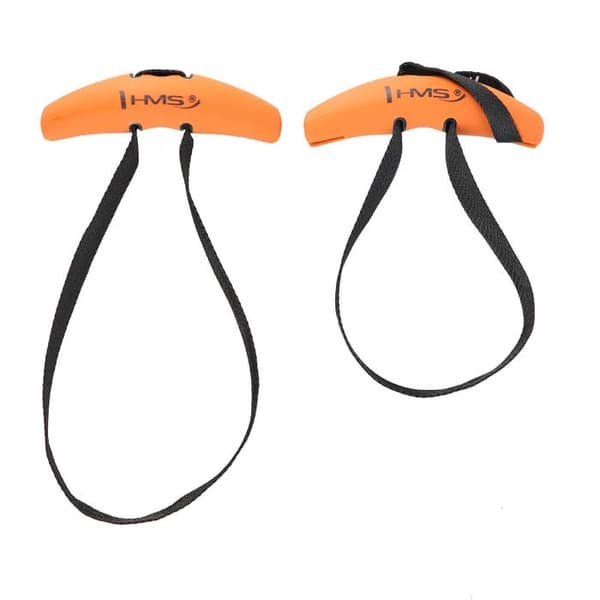 Träningshandtag - HMS - UWC22 - Svart/Orange - Ergonomiska - Slitstarka