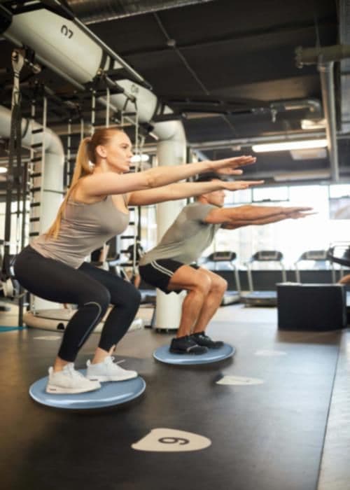 Abdo enhet - abdoboard Umbro Balance kudde - 33 CM - Vuxna och barn - Uppblåsbar kudde - Blå