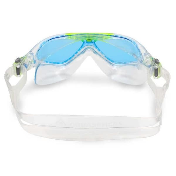 Dykningsmask - Aqua Sphere - Vista Junior - Transparent-Grön-Blå - Storlek S - Unisex