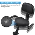 Miniatyrbillede 7 af 11: X-Bike Foldbar Magnetisk Motionscykel til Indendørs Cardio, Motionscykel med Træningscomputer og Expander Strap