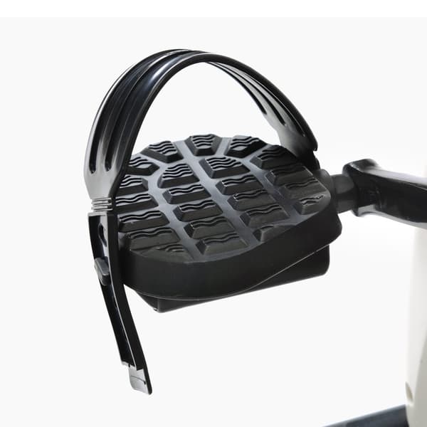 X-Bike Foldbar Magnetisk Motionscykel til Indendørs Cardio, Motionscykel med Træningscomputer og Expander Strap