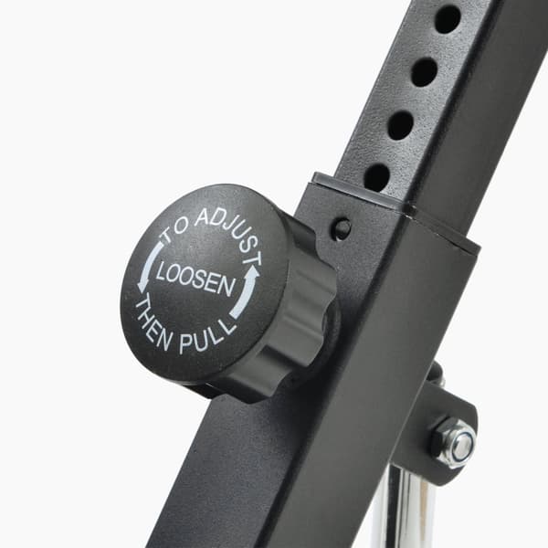 X-Bike Foldbar Magnetisk Motionscykel til Indendørs Cardio, Motionscykel med Træningscomputer og Expander Strap