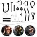 Miniatyrbillede 3 af 4: Vægt Pulley Gym System, 120 kg belastningsevne, justerbar kabel længde, holdbare materialer