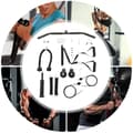 Miniatyrbillede 4 af 4: Vægt Pulley Gym System, 120 kg belastningsevne, justerbar kabel længde, holdbare materialer