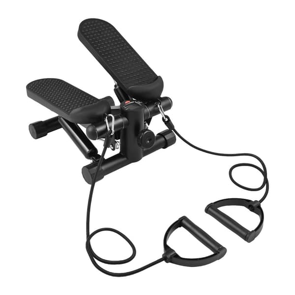 Mini Stepper, Kapacitet 100 kg, LCD Skærm,sort