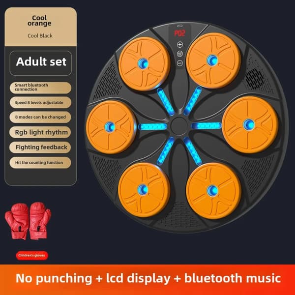 Älykäs Bluetooth-musiikkiboksi, säädettävät nopeustasot, interaktiivista perheviihdettä,lasten hanskat-b