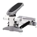 Miniatyrbillede 1 af 2: Fitness Stepper, 150 kg kapacitet, modstandsbånd inkluderet,Lysegrå
