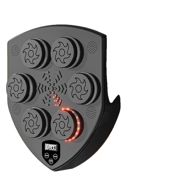 Älykäs nyrkkeilykohde, Bluetooth-yhteys, RGB-valaistus,Musta