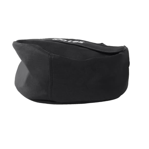 Justerbar träningssandbag, 30-45 kg lastkapacitet, hållbar polyester,svart