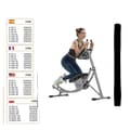 Miniatyrbillede 1 af 4: AB Workout Maskine, Styrketræningsudstyr til Kernen, Kompakt Design, Holdbar Konstruktion