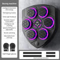 Miniatyrbillede 2 af 2: Smart boksemaskine, justerbare hastigheder, Bluetooth musikforbindelse,sort