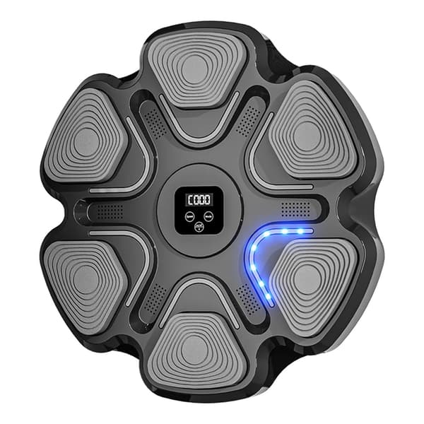 Intelligent Boxningsmaskin, LED-display, Väggmonterbar,svart