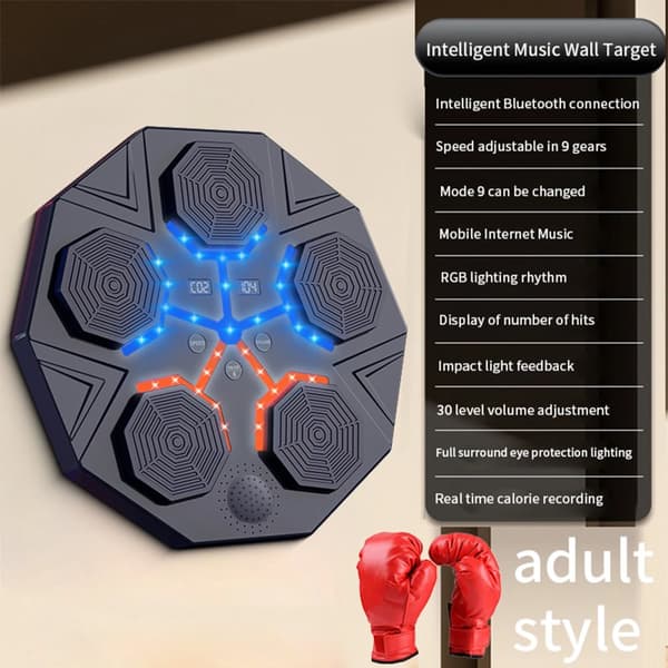 Älykäs musiikkiboksikone, 9 nopeustasoa, Bluetooth-yhteensopiva,Aikuisen puku