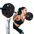 Miniatyrbillede 1 af 4: Dumbbell Disc Sæt, 4 Stykker, Justerbar Vægt, Alsidig Styrketræning,sort